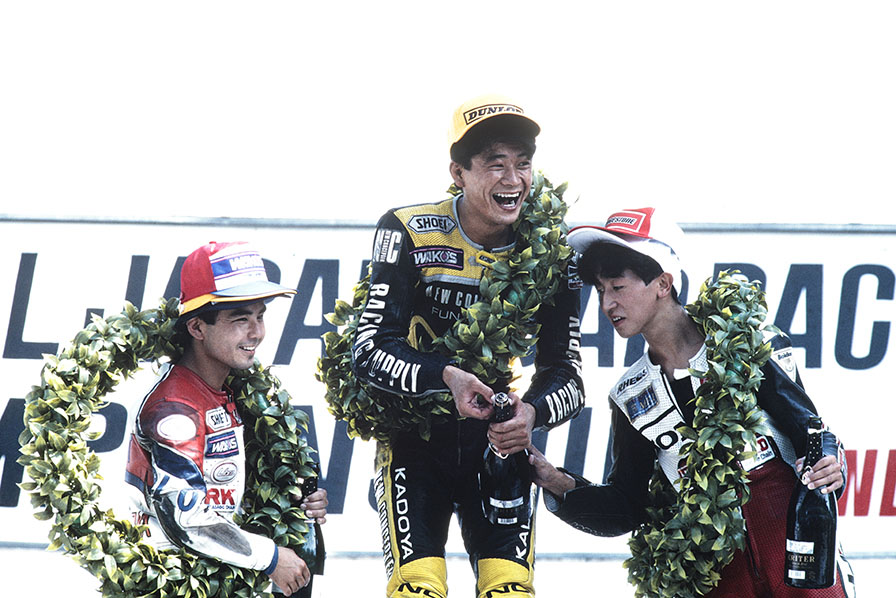 1990年、全日本ロードレース選手権の第14戦